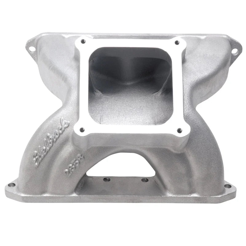 Edelbrock Manifold SBC Victor Spider Glidden 18 Deg Heads Dominator Flange - Main Product View