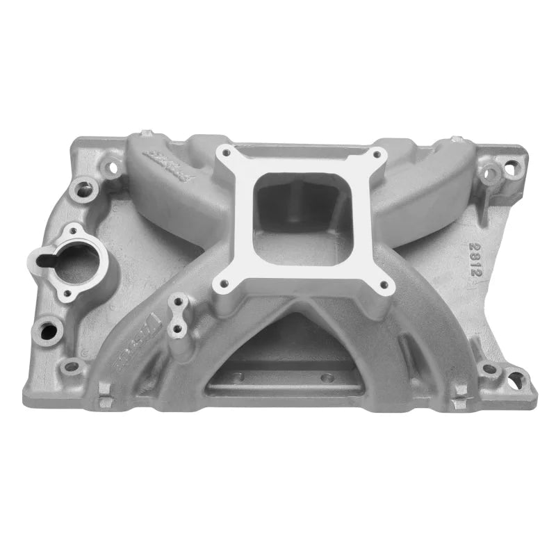 Edelbrock Manifold Victor 350 Olds - Back View