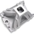 Load image into Gallery viewer, Edelbrock Manifold Victor Olds w/ Standard Square-Bore Flange - Back View