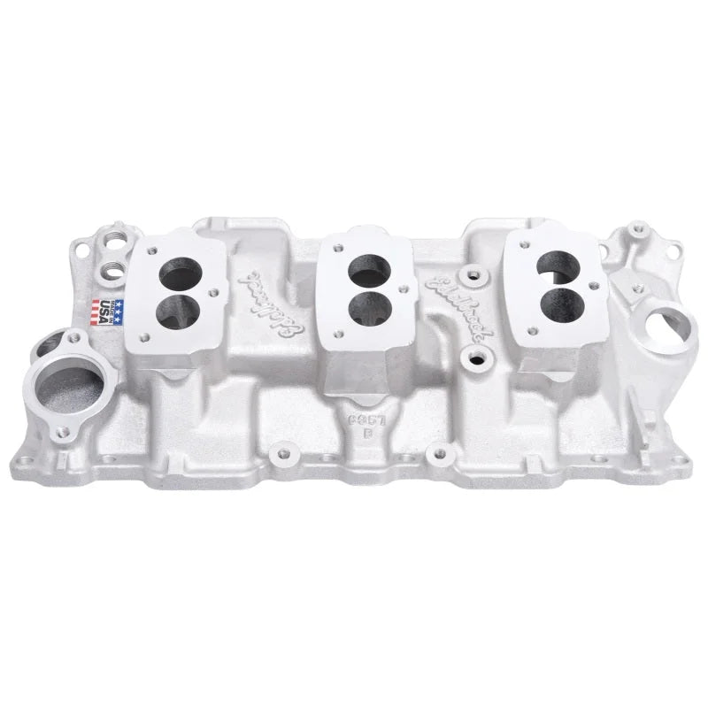 Edelbrock Manifold Vintage Series C357B 3X2 - Main Product View