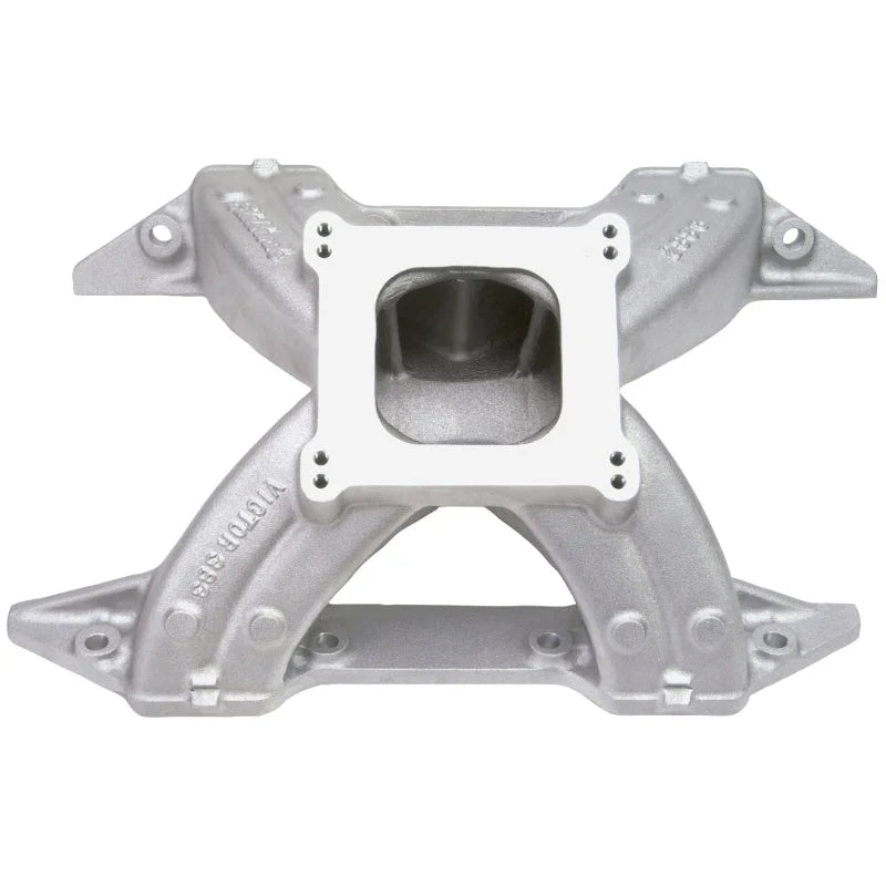 Edelbrock Manifold fits Chrysler 383 Victor - Side View