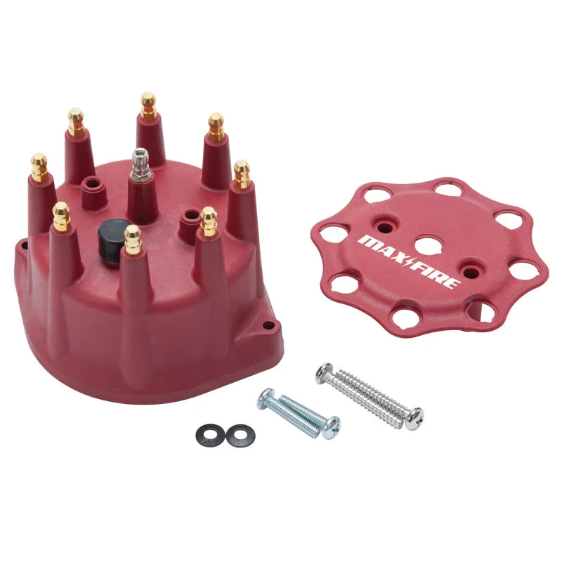Edelbrock Max-Fire Distributor Cap & Retainer - Main Product View