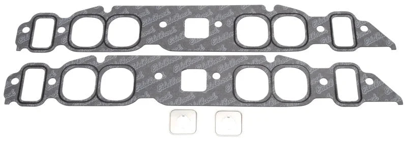 Edelbrock Oval Intake Gasket fits 1968-1989 Chevrolet / GMC - Side View