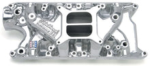 Load image into Gallery viewer, Edelbrock Perf 289 w/ O EGR Polished Manifold - Side View