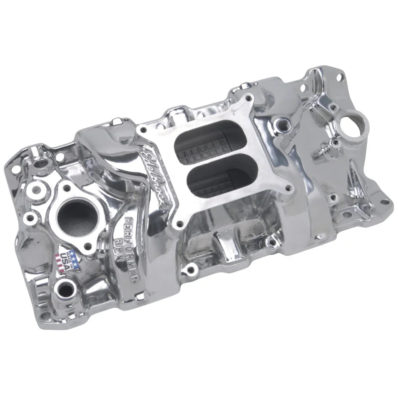 Edelbrock Perf RPM Manifold Polished - Additional View 7