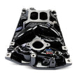 Load image into Gallery viewer, Edelbrock Performance EPS Manifold - Black Plasma Finish fits Chevy Vortec Sb - Side View
