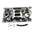 Load image into Gallery viewer, Edelbrock Performance EPS Manifold - Chrome Plasma Finish fits Chevy Vortec Sb - Installation View
