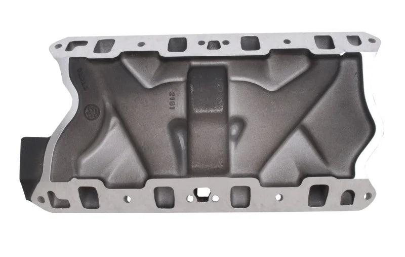 Edelbrock Performer 351-W Black - Back View