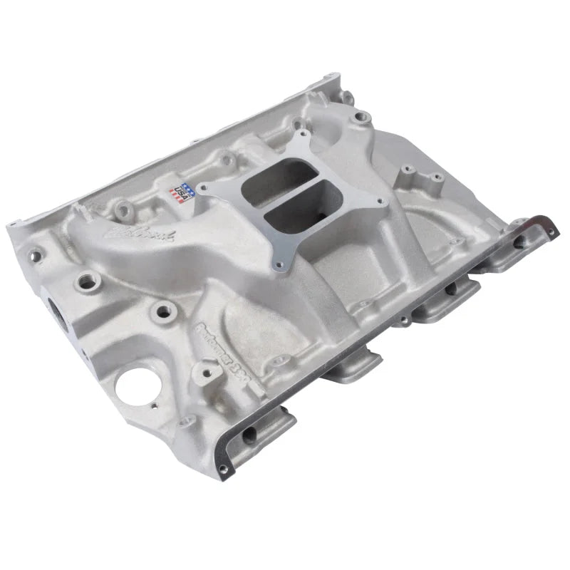 Edelbrock Performer 390 w/ O EGR Manifold - Back View