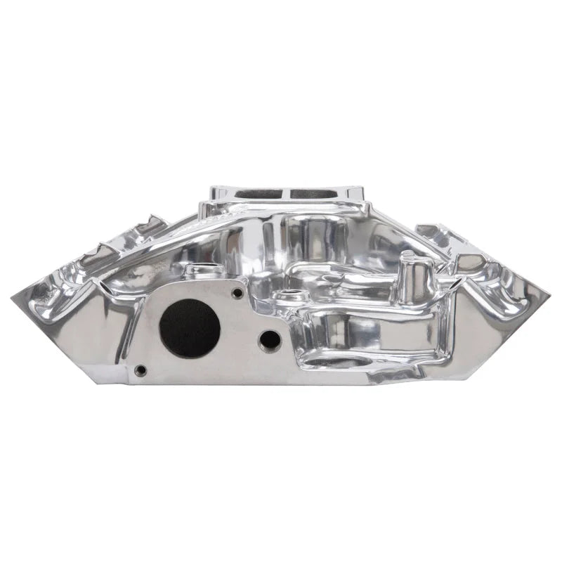 Edelbrock Performer 390 w/ O EGR Polished Manifold - Installation View