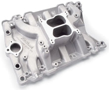 Load image into Gallery viewer, Edelbrock Performer 455 Olds Manifold - Back View