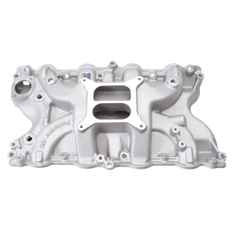 Edelbrock Performer 460 w/ O EGR Manifold - Side View