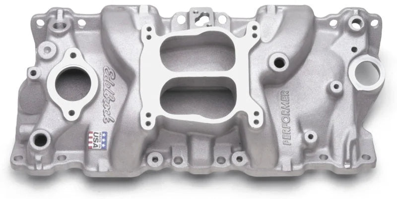 Edelbrock Performer 87-95 Manifold - Side View