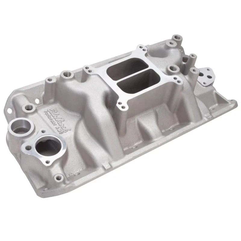 Edelbrock Performer AMC Manifold w/ EGR - Back View