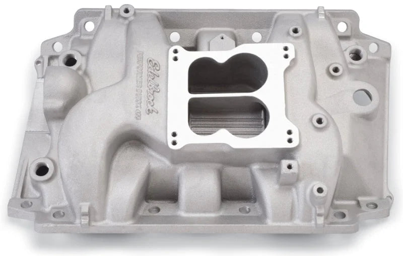 Edelbrock Performer Buick 455 Manifold - Side View