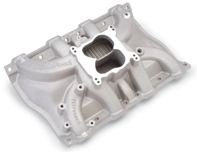 Edelbrock Performer Cadillac Manifold - Back View
