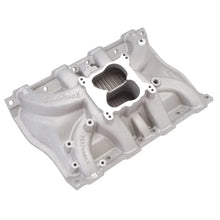 Load image into Gallery viewer, Edelbrock Performer Cadillac Manifold - Installation View