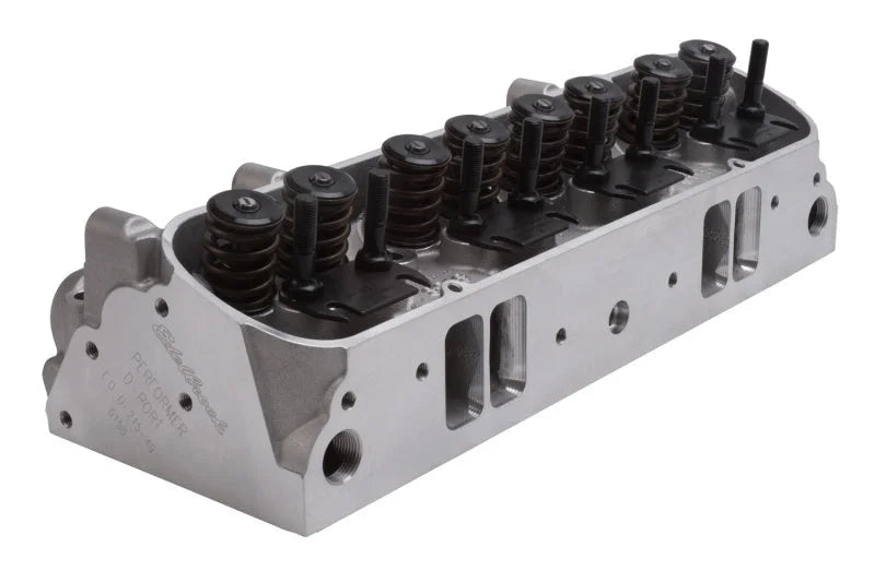 Edelbrock Performer D-Port Complete 72cc - Side View