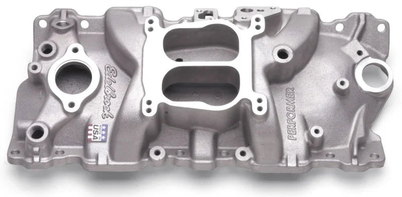 Edelbrock Performer EGR Manifold - Side View