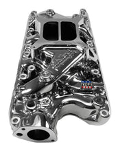 Load image into Gallery viewer, Edelbrock Performer Intake Manifold - Chrome Plasma Finish fits Ford Small Block - Main Product View