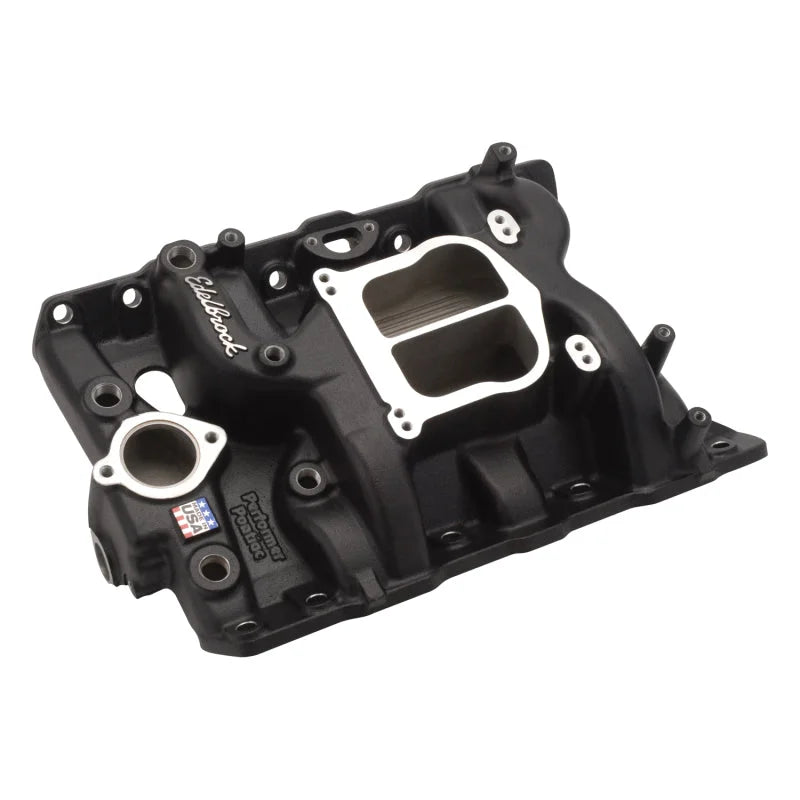 Edelbrock Performer Pontiac Black - Additional View 6