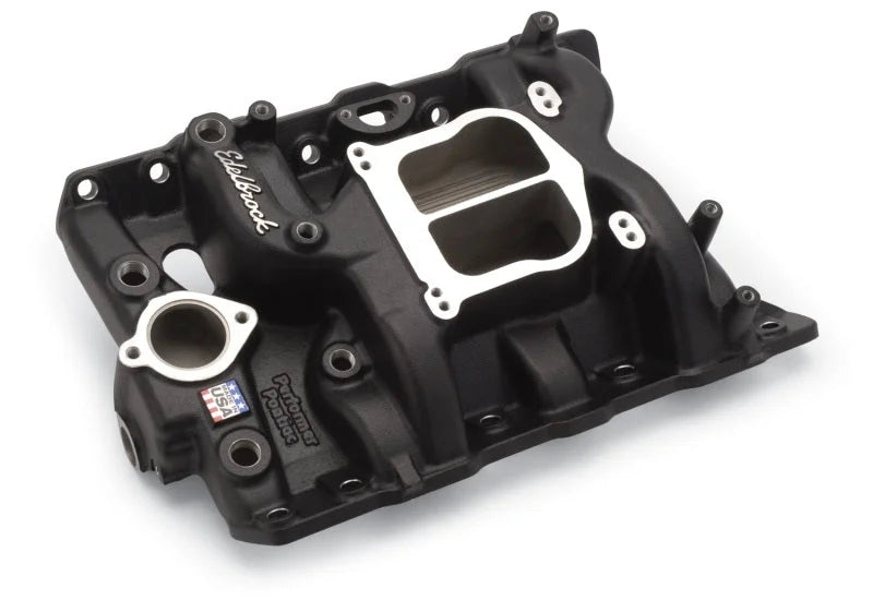 Edelbrock Performer Pontiac Black - Additional View 7