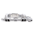 Load image into Gallery viewer, Edelbrock Performer Pontiac Polished Manifold - Installation View