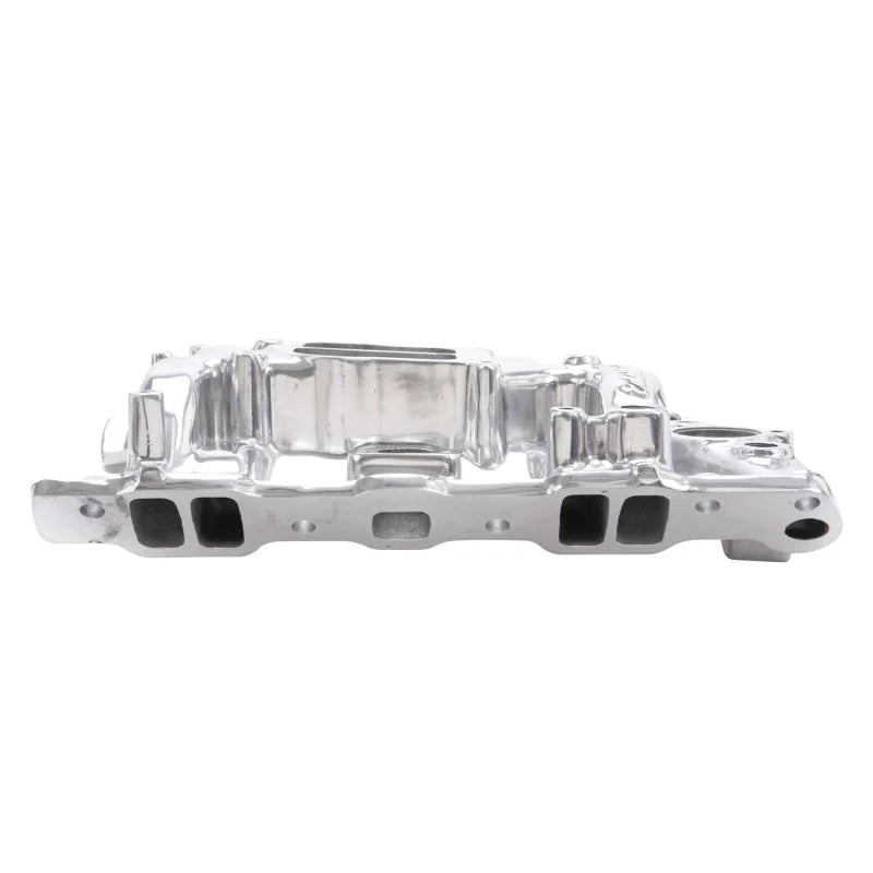 Edelbrock Performer Pontiac Polished Manifold - Installation View