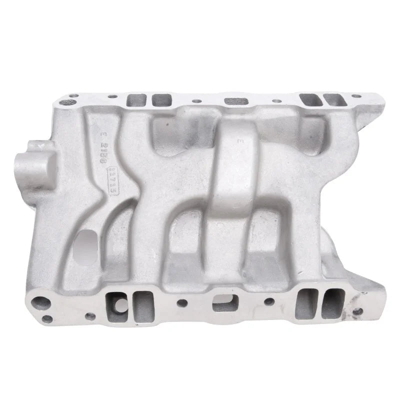 Edelbrock Performer Pontiac Polished Manifold - Additional View 7