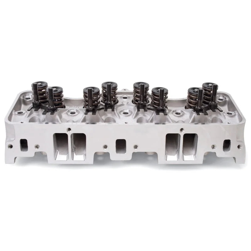 Edelbrock Performer RPM 348/409 Chevy Cylinder Head (Complete) - Side View