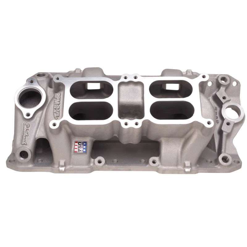 Edelbrock Performer RPM Dual-Quad Air-Gap for Small-Block Chevy - Main Product View