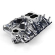 Load image into Gallery viewer, Edelbrock Performer RPM Intake Manifold - Chrome Plasma Finish fits Pontiac 326-455 - Main Product View