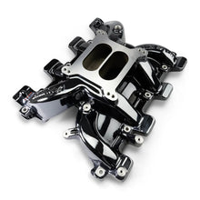 Load image into Gallery viewer, Edelbrock Performer RPM Intake Manifold Only - Black Plasma Finish fits Chevy LS1 - Side View