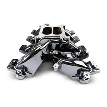 Load image into Gallery viewer, Edelbrock Performer RPM Intake Manifold Only - Black Plasma Finish fits Chevy LS1 - Back View