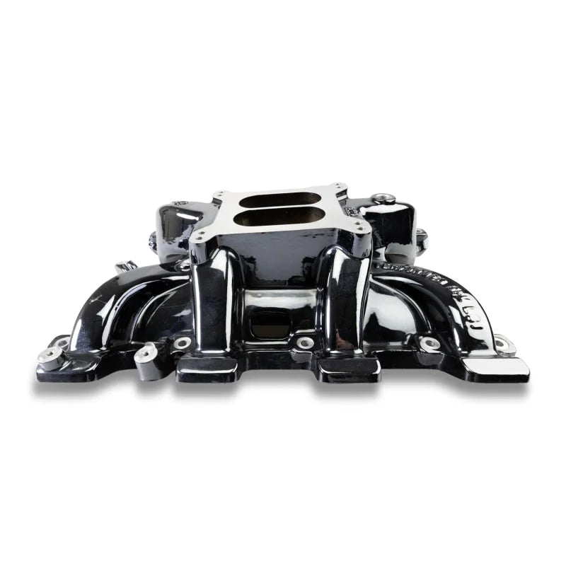 Edelbrock Performer RPM Intake Manifold Only - Black Plasma Finish fits Chevy LS1 - Installation View
