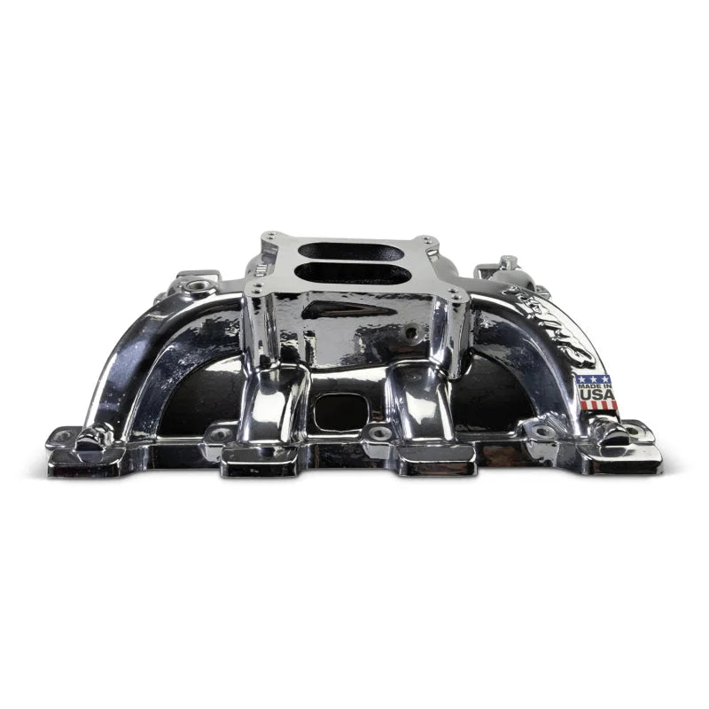 Edelbrock Performer RPM Intake Manifold Only - Chrome Plasma Finish fits Chevy LS1 - Additional View 7