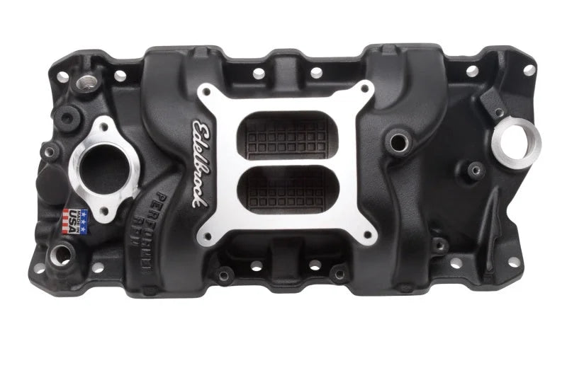 Edelbrock Performer RPM Manifold Black - Main Product View