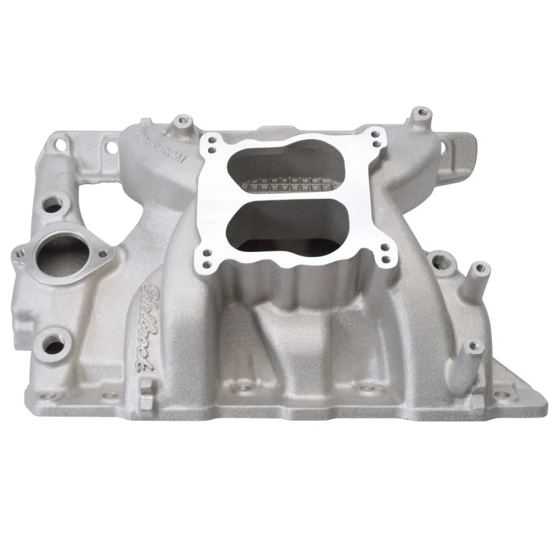 Edelbrock Performer RPM Pontiac Manifold - Side View