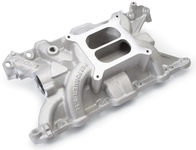 Edelbrock Performer Rover Manifold - Back View