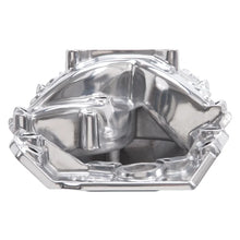 Load image into Gallery viewer, Edelbrock Polished B/B Chev Rect Port RPM Air-Gap Manifold - Back View