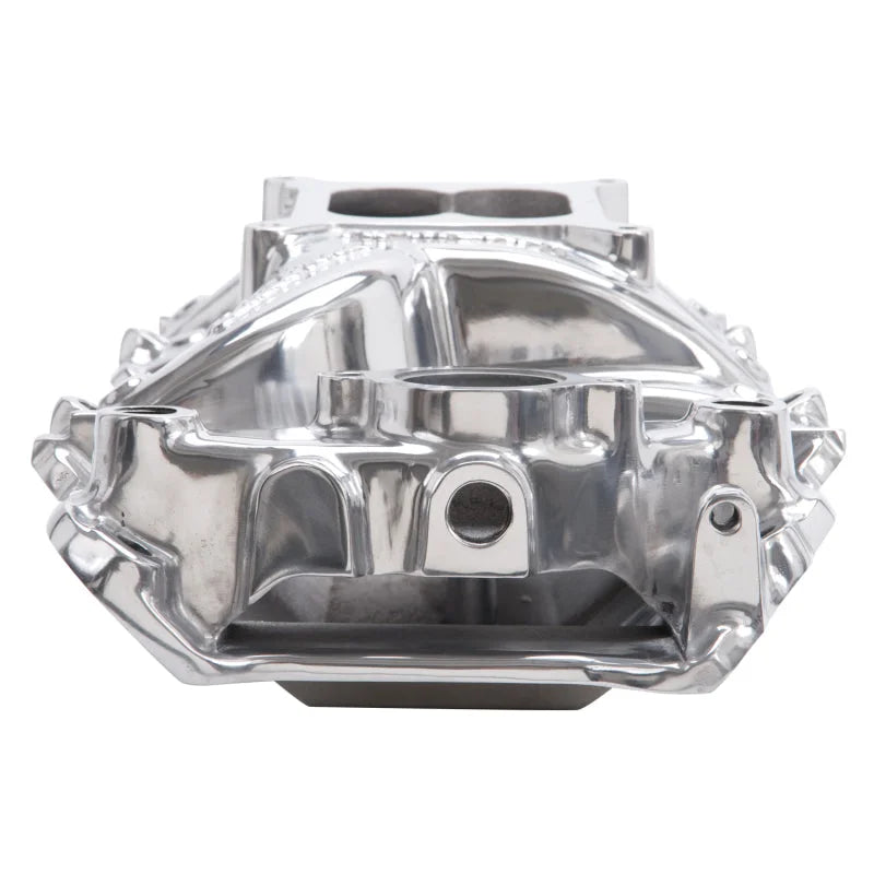 Edelbrock Polished B/B Chev Rect Port RPM Air-Gap Manifold - Additional View 7