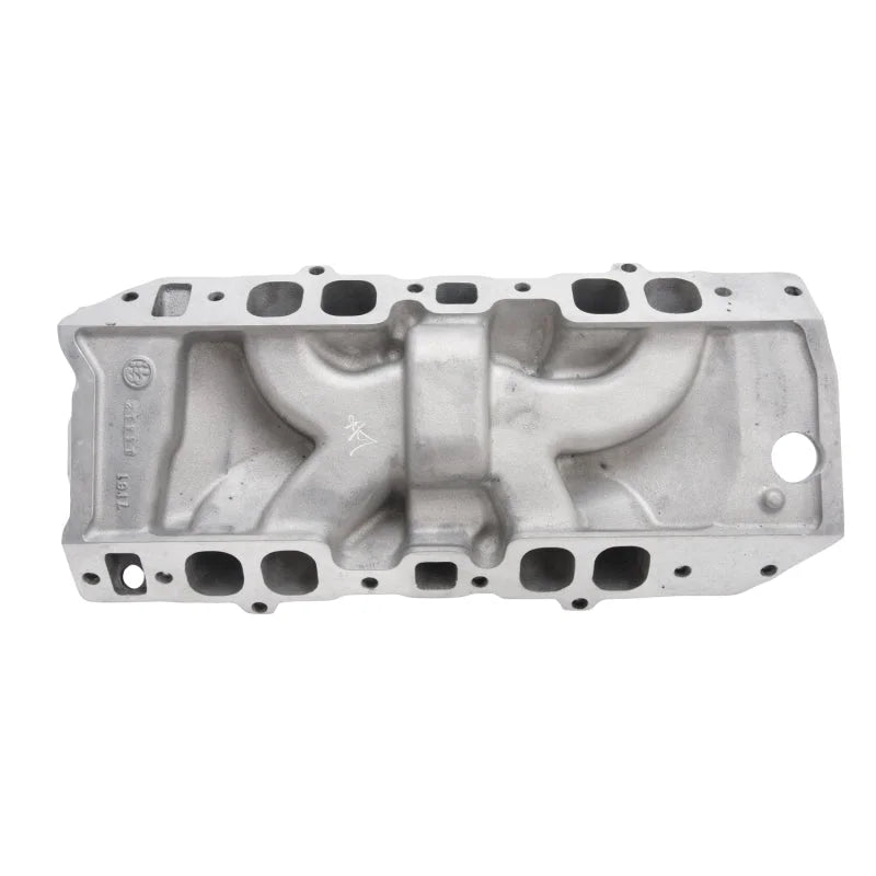 Edelbrock Polished B/B Chevy O-Port RPM Air-Gap Manifold - Additional View 7