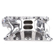 Load image into Gallery viewer, Edelbrock Polished Ford 351 RPM Air Gap Manifold - Side View