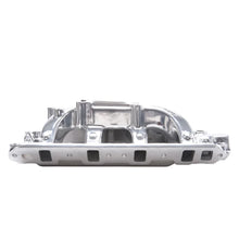 Load image into Gallery viewer, Edelbrock Polished Ford 351 RPM Air Gap Manifold - Installation View
