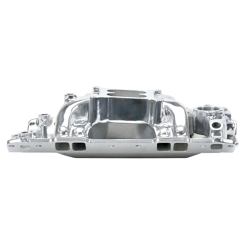 Edelbrock Polished S/B Chevy RPM Air-Gap Manifold - Additional View 8