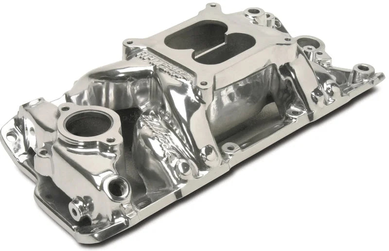 Edelbrock Polished S/B Chevy RPM Air-Gap Manifold - Additional View 11