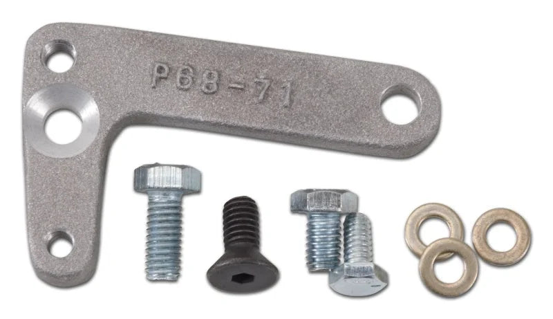 Edelbrock Pont 68-71 Thro Brkt - Side View