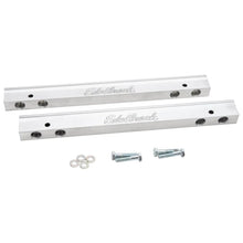 Load image into Gallery viewer, Edelbrock Pontiac Torker Fuel Rail Kit for Use w/ 50565 - Installation View