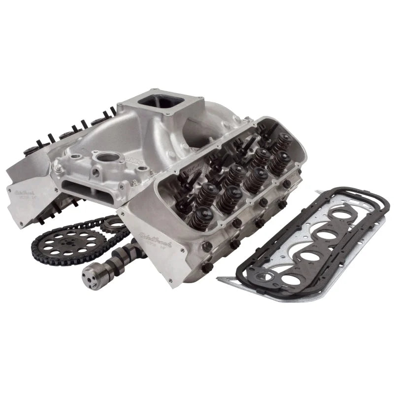 Edelbrock Power Package Top End Kit BBC 502 CI Hydraulic Roller Camshaft 600+ Hp - Side View