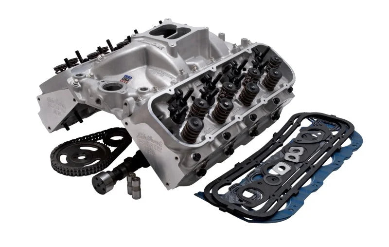 Edelbrock Power Package Top End Kit E-Street and Performer BBC - Installation View